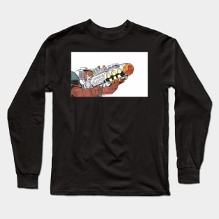 "Hooray! You scored a direct hit!" - Swerve Long Sleeve T-Shirt